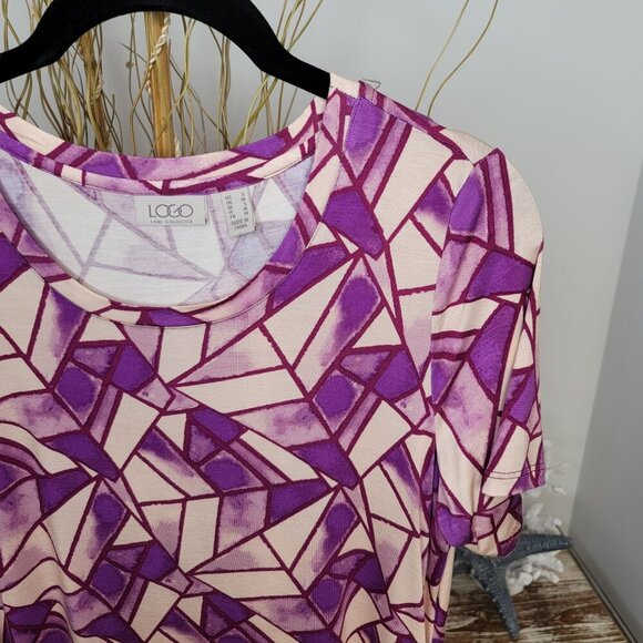 LOGO By Lori Goldstein Tunic Womens Small - Picture 3 of 7